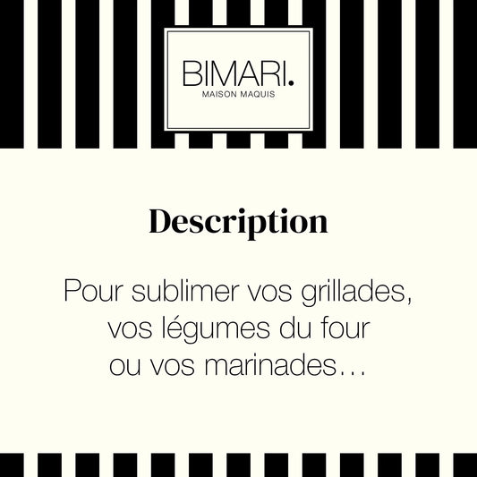Cartouche de présentation Romarin Bimari