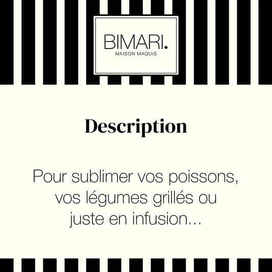 Cartouche de présentation Alesani Bimari
