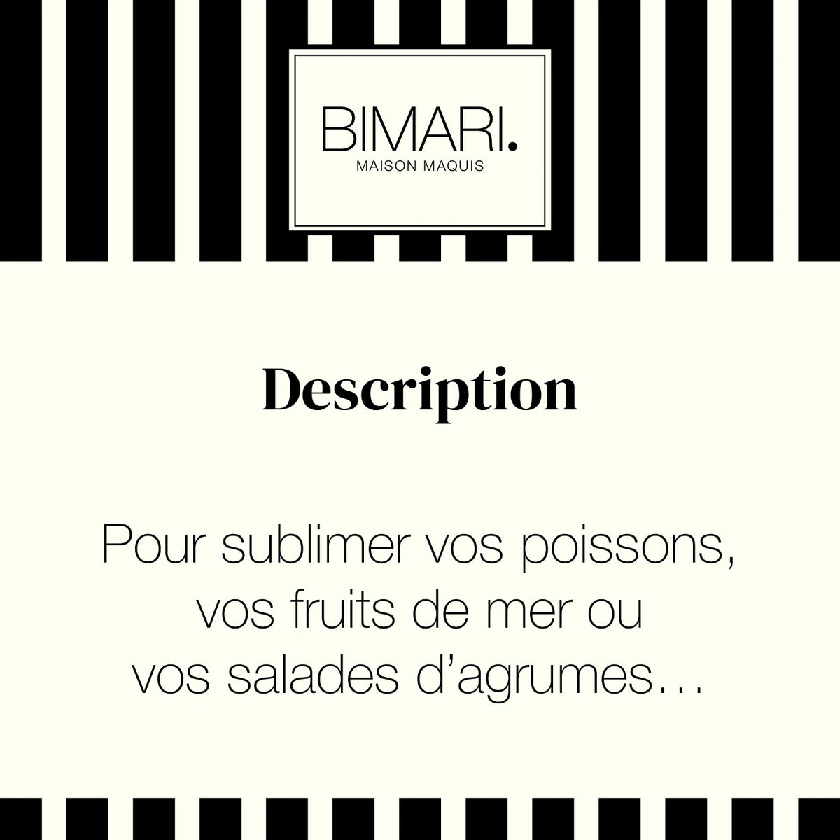 Cartouche de présentation Fenouil Bimari