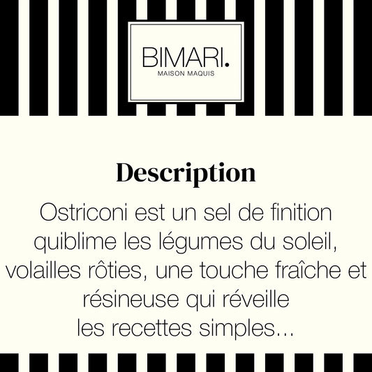 Cartouche de présentation Ostriconi Bimari