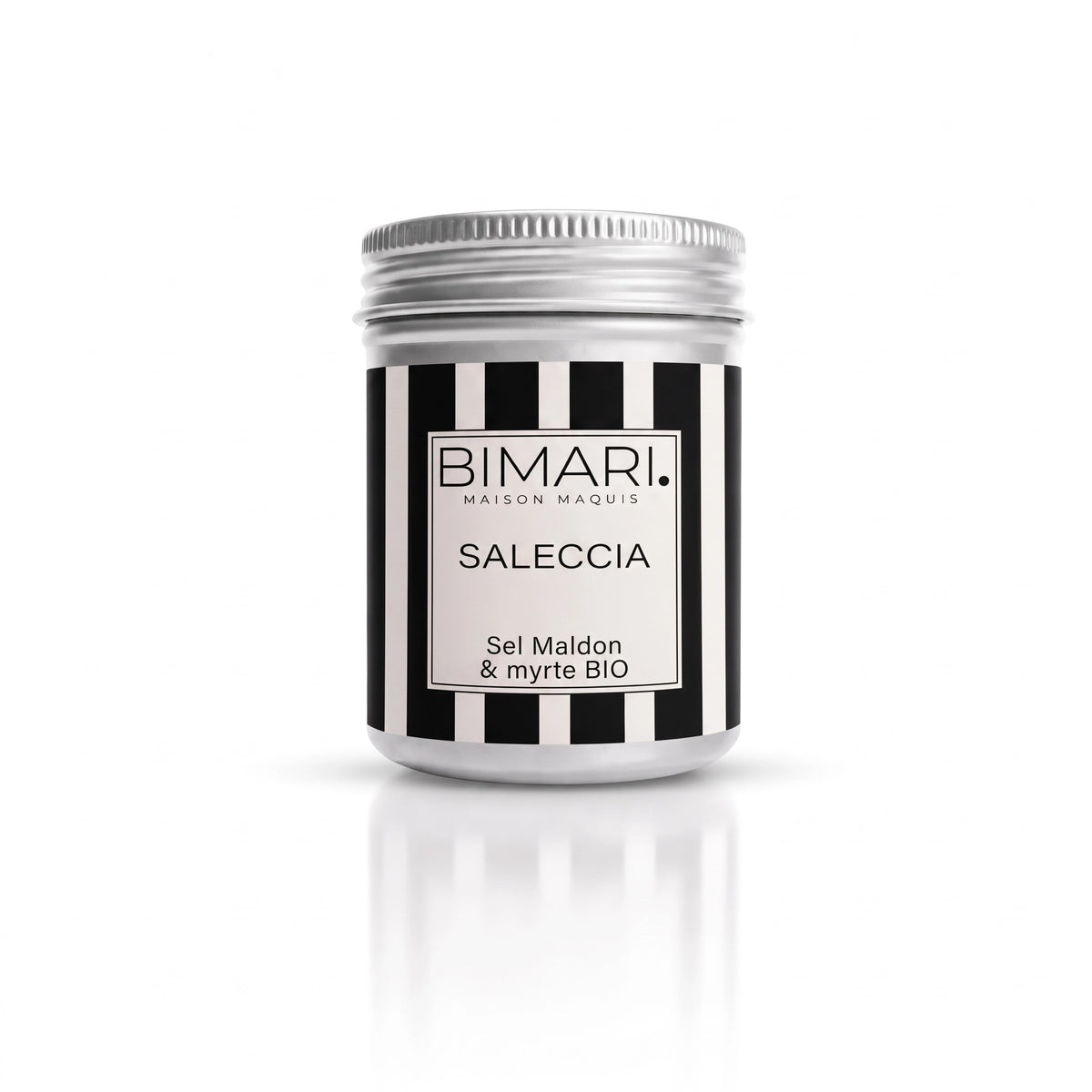 Pot en aluminium Saleccia Bimari, sel Maldon et myrte bio de Corse