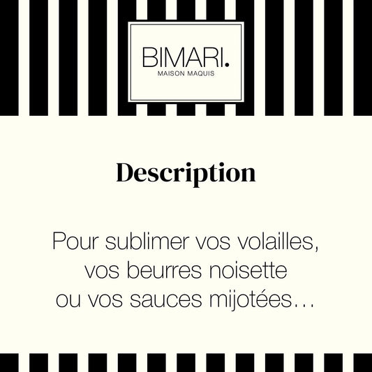 Cartouche de présentation Sauge Bimari